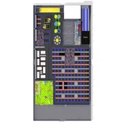 বাণিজ্যিক কিডস ইন্ডোর ট্রাম্পলাইন পার্ক